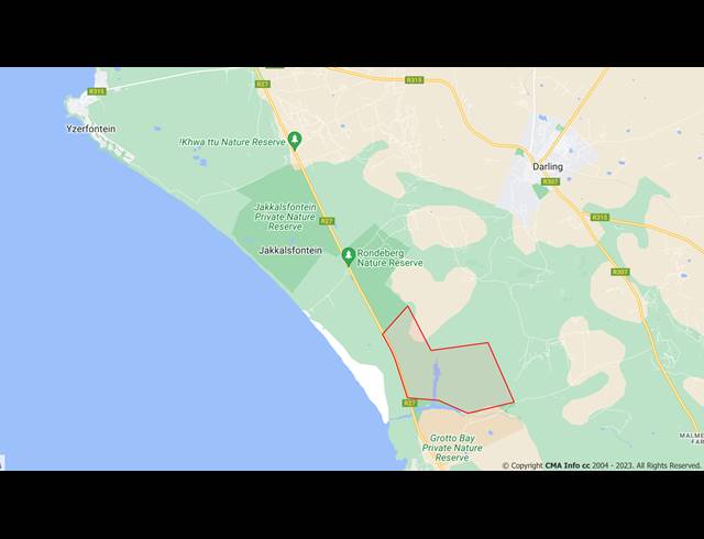 1,451HA VACANT LAND FOR SALE IN YZERFONTEIN RURAL